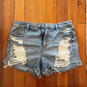 AE Denim Mom Shorts